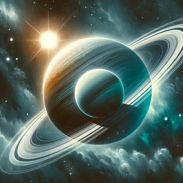 Saturn v konjunkcii s Uránom
