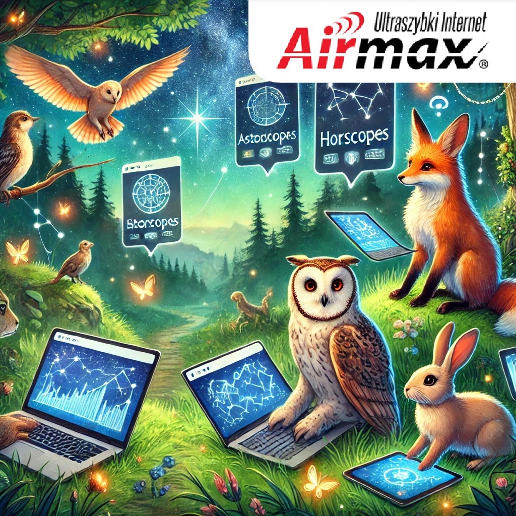 Airmax – Gwiazda wśród dostawców internetu dla pasjonatów astrologii i horoskopów